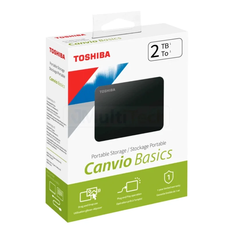 Toshiba Canvio Basics 2TB