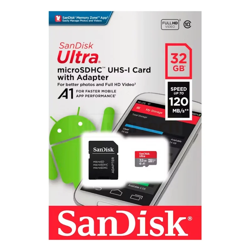 MicroSD SanDisk Ultra 32GB