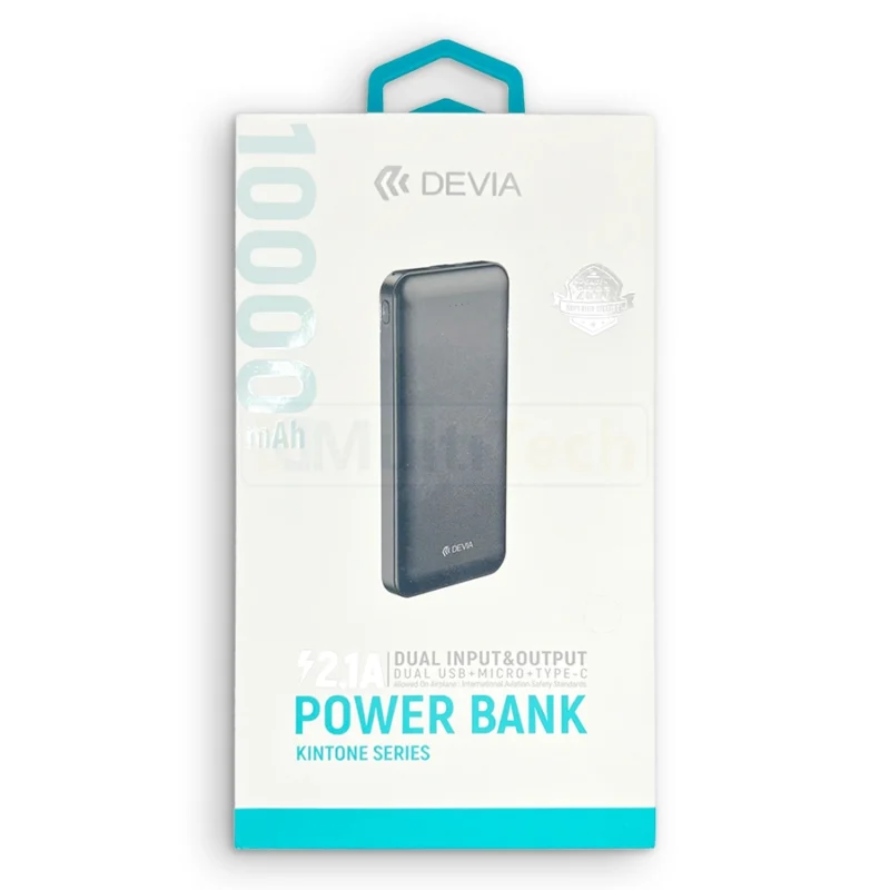 Power Bank Devia Kintone Series 10000mAh