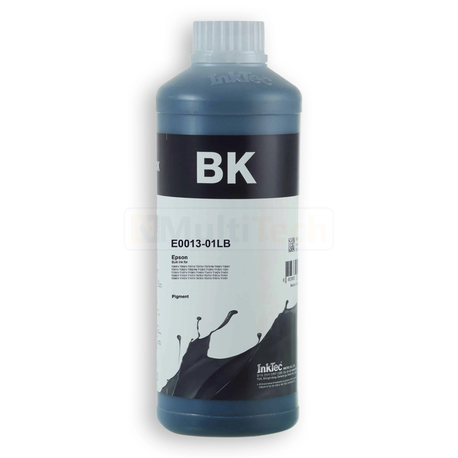 Tinta InkTec Pigmentada Epson 1L - Negro