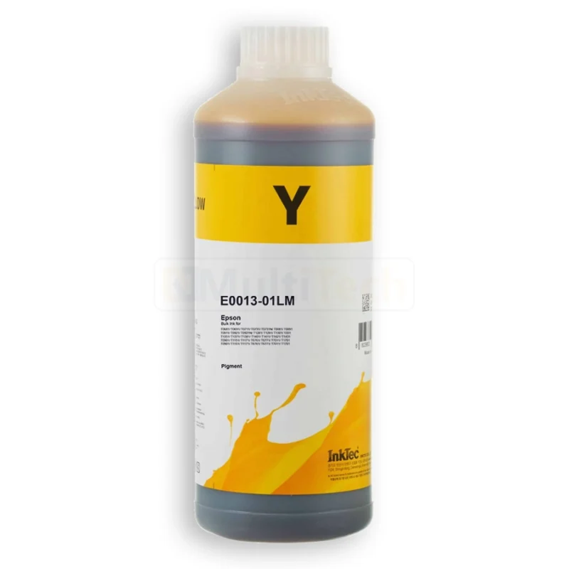 Tinta InkTec Pigmentada Epson 1L - Amarillo