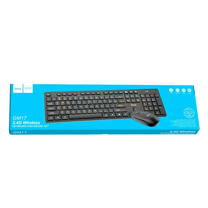 Combo teclado y mouse inalámbrico HOCO GM17