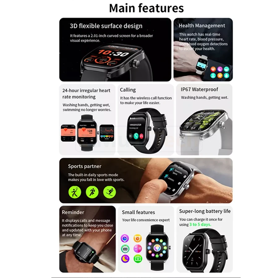 Smartwatch Devia WT4