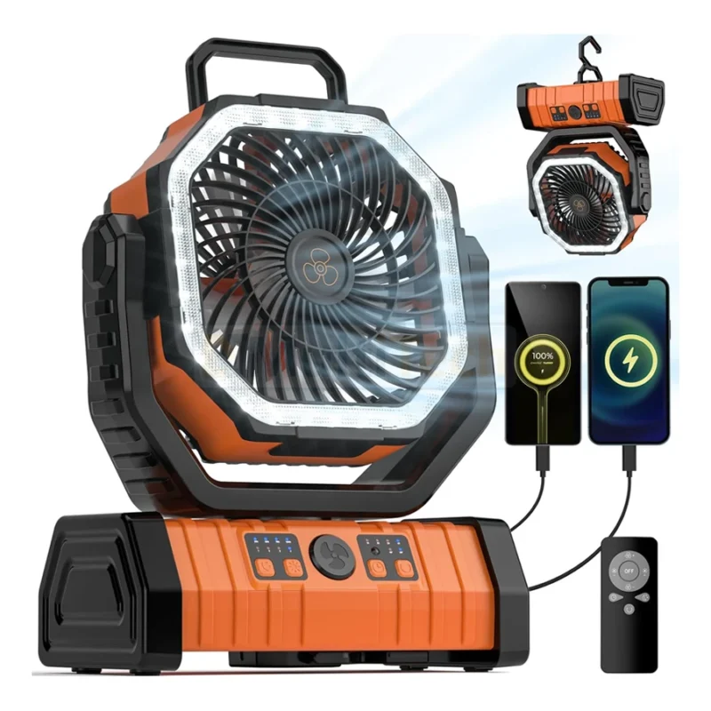 Ventilador recargable portátil F6 20000mAh